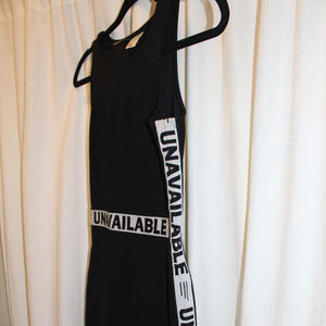 Black "Unavailable" Dress from H&M